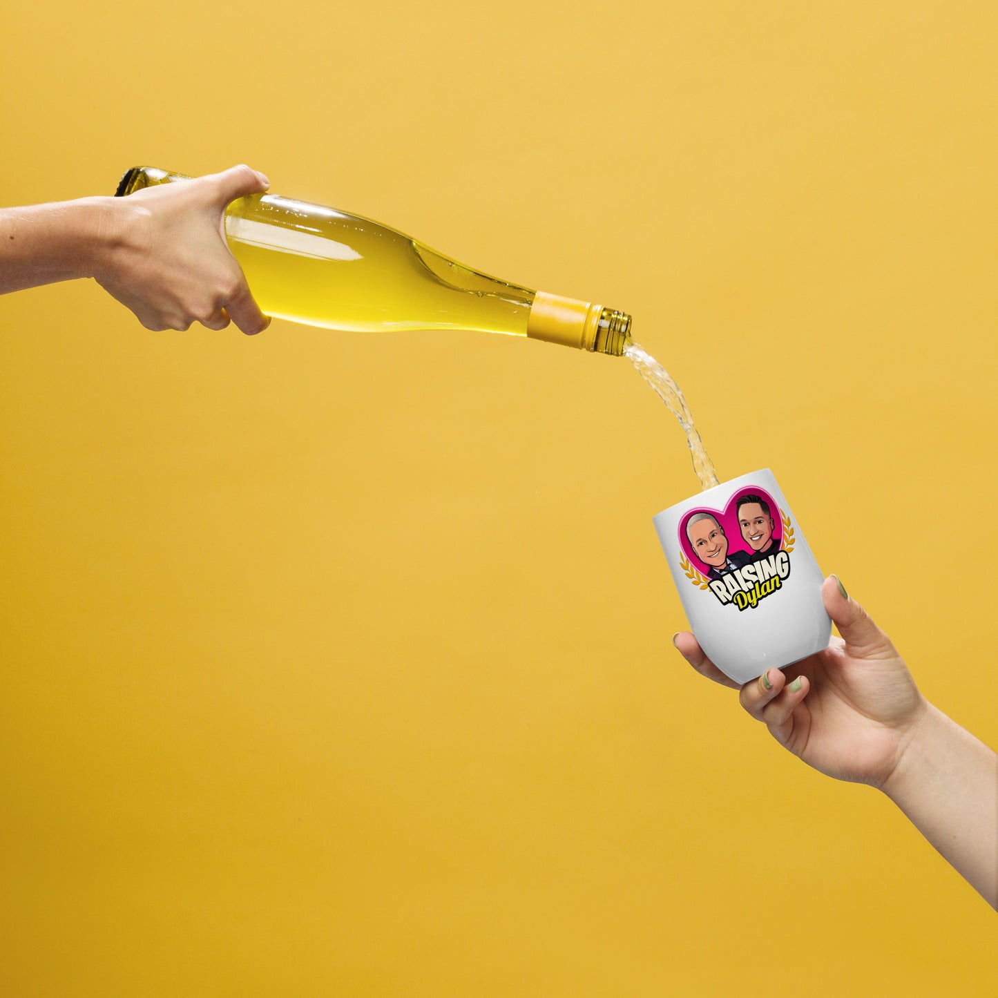 Wine tumbler Raising Dylan