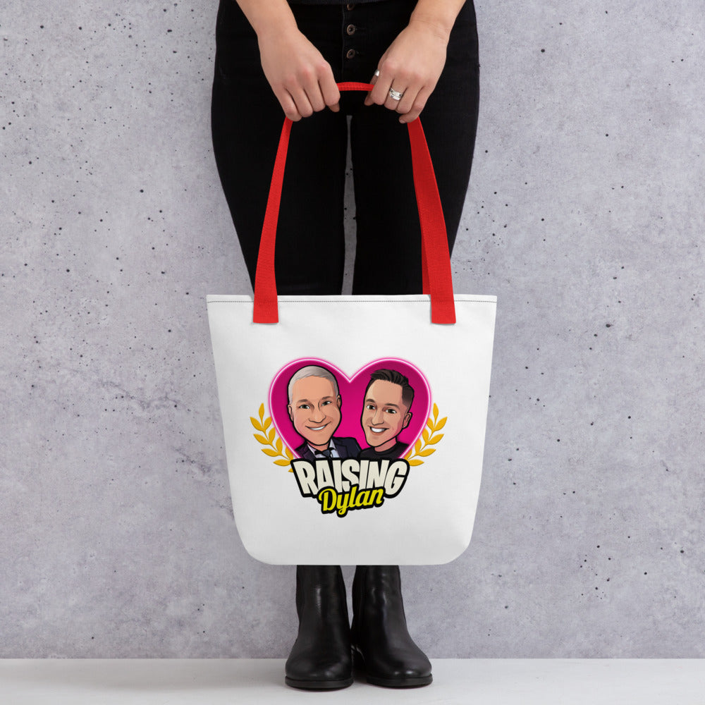 Tote bag Raising Dylan